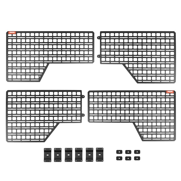 BuiltRight Industries 102051 Bedside Rack System - Full 4pc Kit