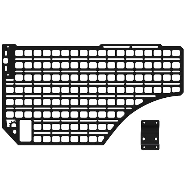BuiltRight Industries 102071 Bedside Rack System - Driver/Passenger Rear Panel