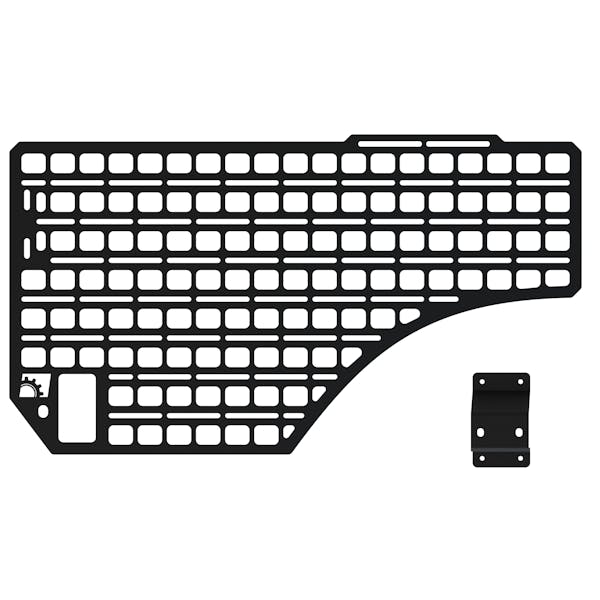 BuiltRight Industries 102073 Bedside Rack System - Driver/Passenger Front Panel