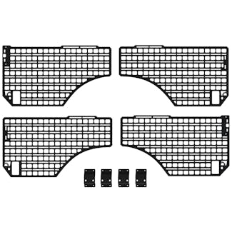 BuiltRight Industries 102077 Bedside Rack System - Full 4pc Kit