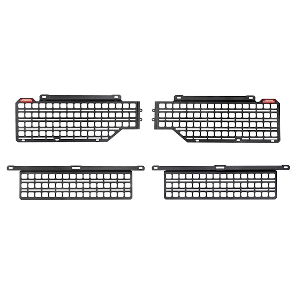 BuiltRight Industries 102081 Bedside Rack, Full 4pc Set