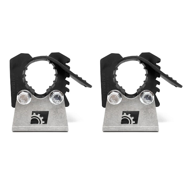 BuiltRight Industries 104005 Riser Mount (Pair) - Includes 1 - 2.25 Clamps