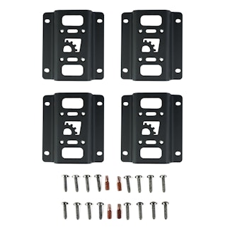 BuiltRight Industries 104104 Boxlink Replacement Mounting Plates - 4pc Kit