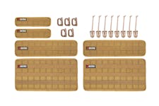 BuiltRight Industries 105022 Tech Panel, Tan - 6pc+ Kit