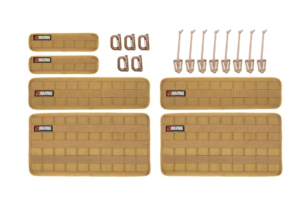 BuiltRight Industries 105022 Tech Panel, Tan - 6pc+ Kit