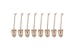 BuiltRight Industries 105022 Tech Panel, Tan - 6pc+ Kit