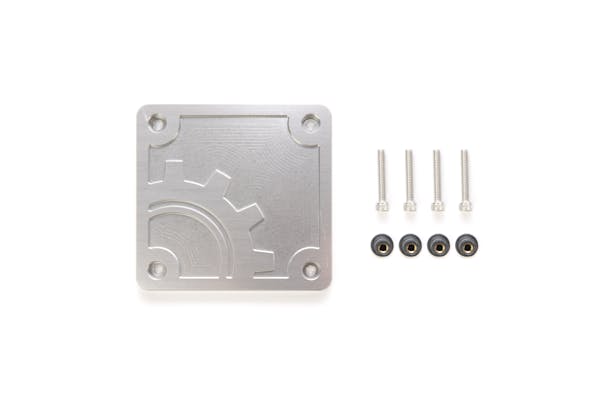 BuiltRight Industries 110015 Bed Plug Plate, Silver