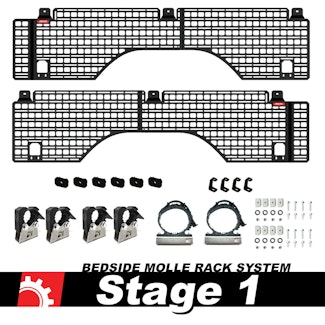 BuiltRight Industries 111003 Bedside Rack System - Stage 1 Kit | Short Bed