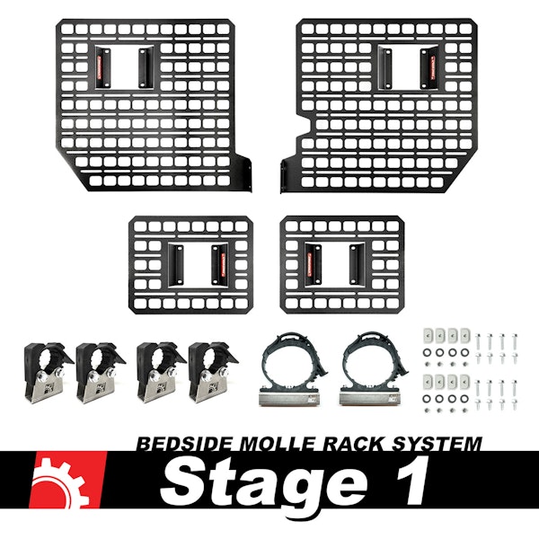 BuiltRight Industries 111008 Bedside Rack System - Stage 1 Kit