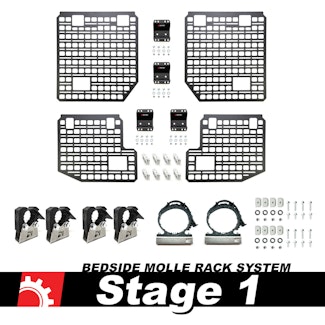 BuiltRight Industries 111010 Bedside Rack System - Stage 1 Kit