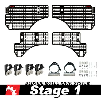 BuiltRight Industries 111016 Bedside Rack System - Stage 1 Kit | Short Bed