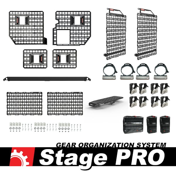 BuiltRight Industries 111029 Gear Organization System - Pro Kit
