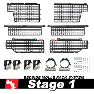 BuiltRight Industries 111042 Bedside Rack System - Stage 1 Kit