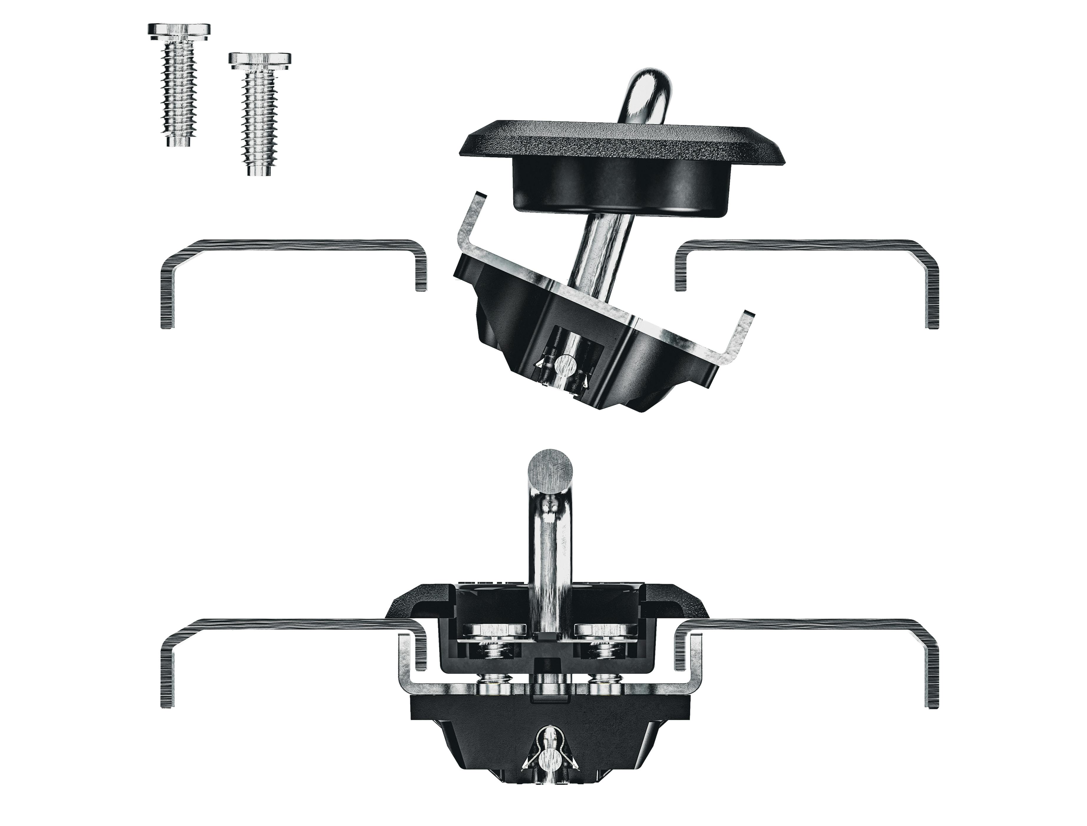 Bull Ring USA 4003-HC-6 Raised Fit Retractable