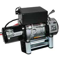 Bulldog Winch 10004 6000lb Winch with Roller Fairlead