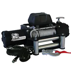 Bulldog Winch 10041 8000lb Winch with 5.2hp Series Wound Motor, Roller Fairlead