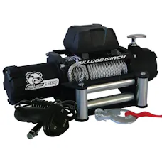 Bulldog Winch 10042 9500lb Winch with 5.5hp Series Wound Motor, Roller Fairlead