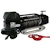 Bulldog Winch Co LLC 10044 8000lb Winch w/5.2hp Series Wound Motor,100ft Synthetic Rope, Alum Frld