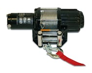 Bulldog Winch Co LLC 15005 3500lb UTV/Utility Winch, Two Switches, Mounting Channel, Roller Fairlead