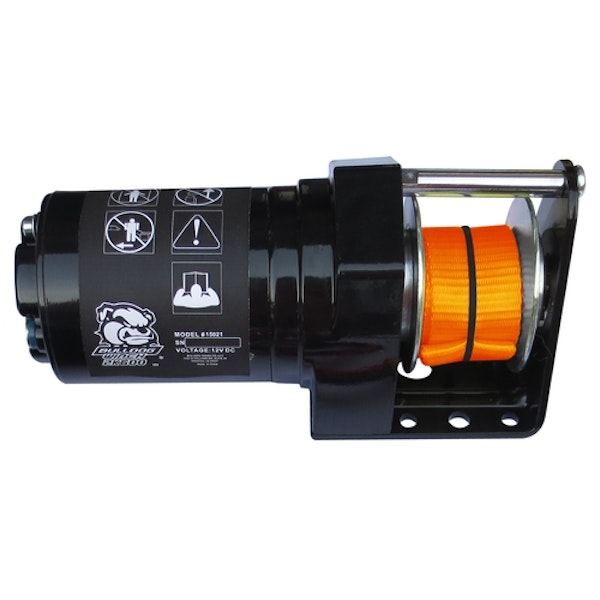 Bulldog Winch Co LLC 15021R2 Snow Plow Winch Black 600 Lb