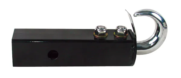 Bulldog Winch Co LLC 20017 2 Hitch Receiver Mount Recovery Hook, 10 ...