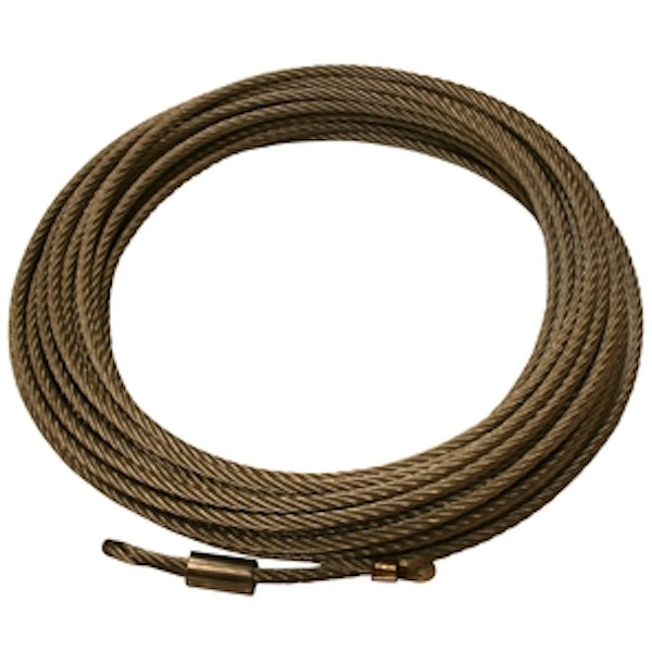 Bulldog Winch Co LLC 20106 Wire Rope, 15006 3/16 x 50' (4.8mm x 15.2m)