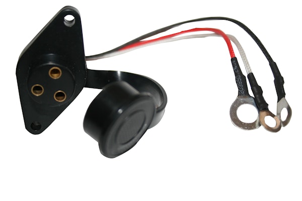 Bulldog Winch Co LLC 20178A Plug, Female with Wire Harness, Truck 3-prong push-in, solenoids
