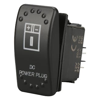 Bulldog Winch Co LLC 20319 Rocker Switch - DC Power Plug