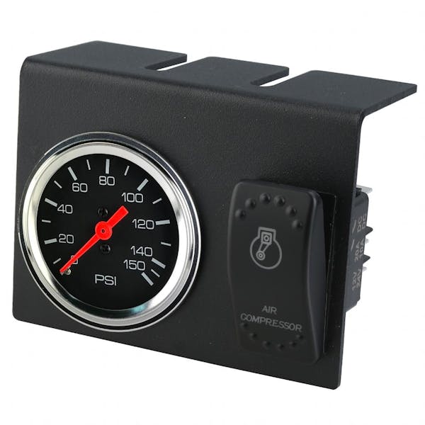 Bulldog Winch Co LLC 41005 On Board Air Kit, 145psi 1.8cfm, 2.5 gallon air tank, in-cab gauge & switch