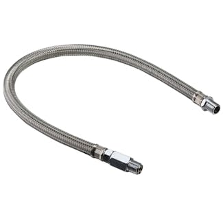 Bulldog Winch Co LLC 42031 Leader Hose with check valve 3/8 x 20 stainless braided