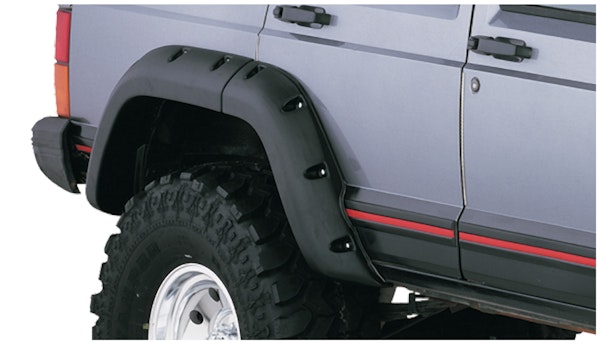 Bushwacker 10036-07 Cutout Style Jeep Fender Flares, 2pc