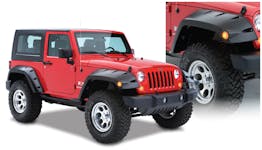 Bushwacker 10045-02 Max Coverage Pocket Style Fender Flares, 2pc