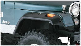 Bushwacker 10059-07 Cutout Style Jeep Fender Flares, 2pc