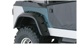 Bushwacker 10060-07 Cutout Style Jeep Fender Flares, 2pc