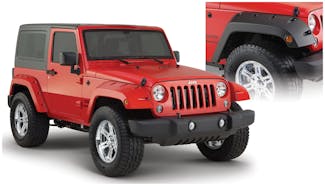 Bushwacker 10077-02 Pocket Style Fender Flares, 2pc