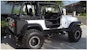Bushwacker 10909-07 Cutout Style Jeep Fender Flares, 4pc