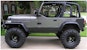 Bushwacker 10909-07 Cutout Style Jeep Fender Flares, 4pc