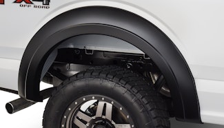 Bushwacker 20094-02 Extend-A-Fender Style Fender Flares, 2pc