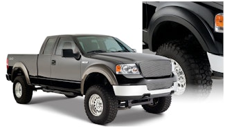 Bushwacker 20915-02 Extend-A-Fender Style Fender Flares, 4pc
