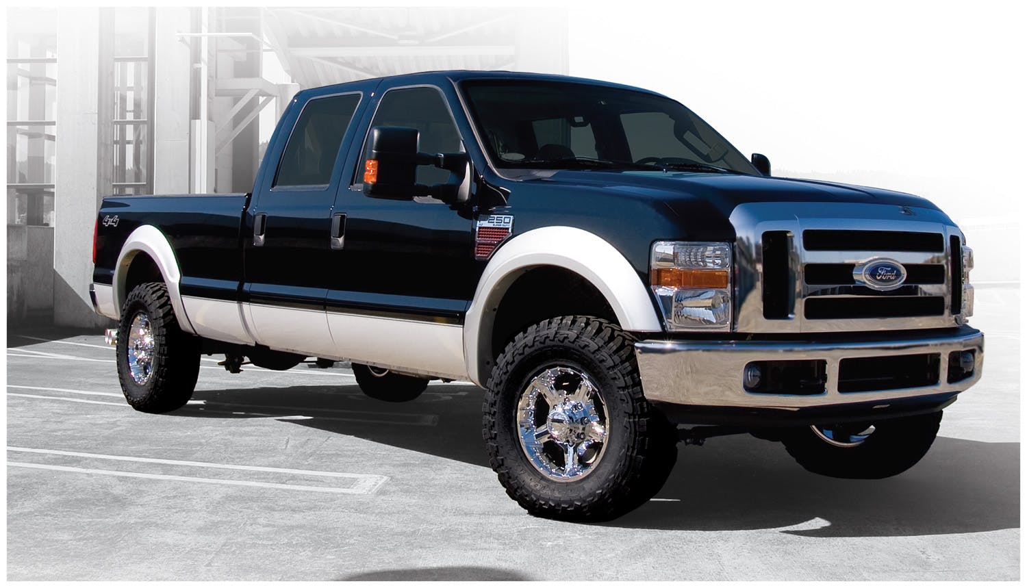 Bushwacker 20918-02 OE Style Fender Flares, 4pc