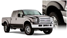 Bushwacker 20928-02 Extend-A-Fender Style Fender Flares, 4pc