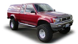 Bushwacker 31016-01 Extend-A-Fender Style Fender Flares, 2pc