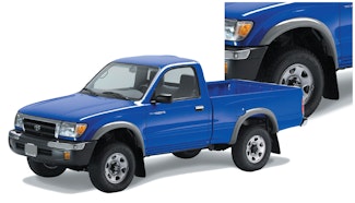 Bushwacker 31911-11 Extend-A-Fender Style Fender Flares, 4pc