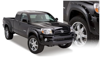 Bushwacker 31920-02 Pocket Style Fender Flares, 4pc