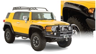 Bushwacker 31922-02 Pocket Style Fender Flares, 4pc