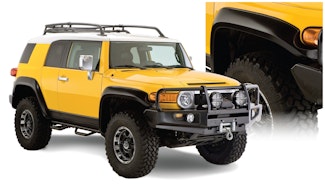 Bushwacker 31924-02 Extend-A-Fender Style Fender Flares, 4pc
