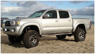 Bushwacker 31925-02 Pocket Style Fender Flares, 4pc