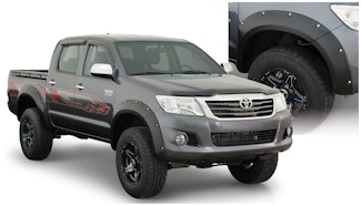 Bushwacker 31929-02 Pocket Style Fender Flares, 4pc