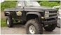 Bushwacker 40004-11 Cutout Style Fender Flares, 2pc