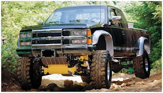 Bushwacker 40009-11 Cutout Style Fender Flares, 2pc